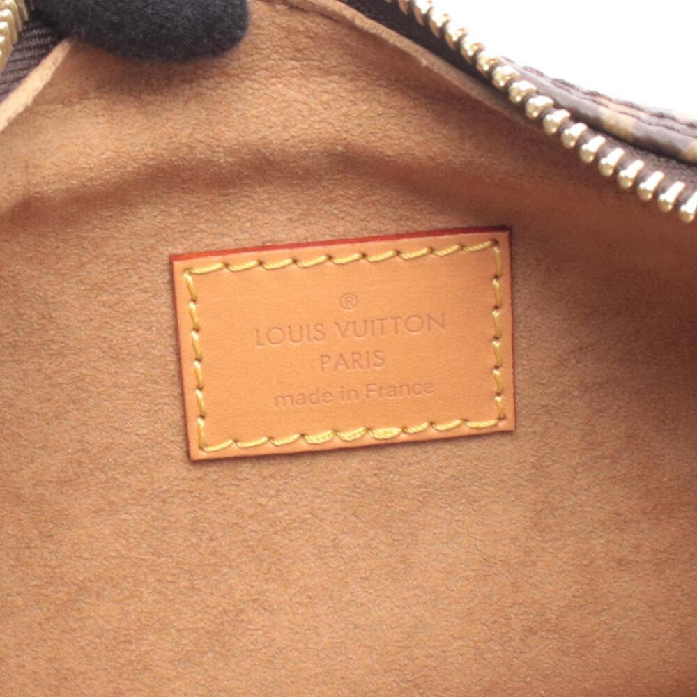 Louis Vuitton Loop Monogram Shoulder Bag Canvas Leather Brown - Picture 4 of 5